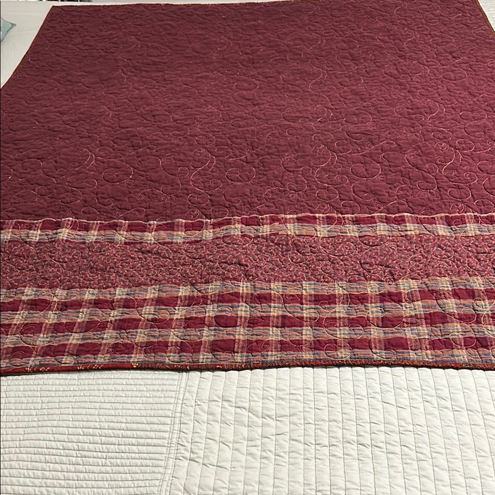 Patchwork Quilt with Star Pattern - Multicolor - Picture 8 of 11